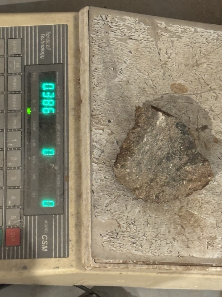 silver and gold ore