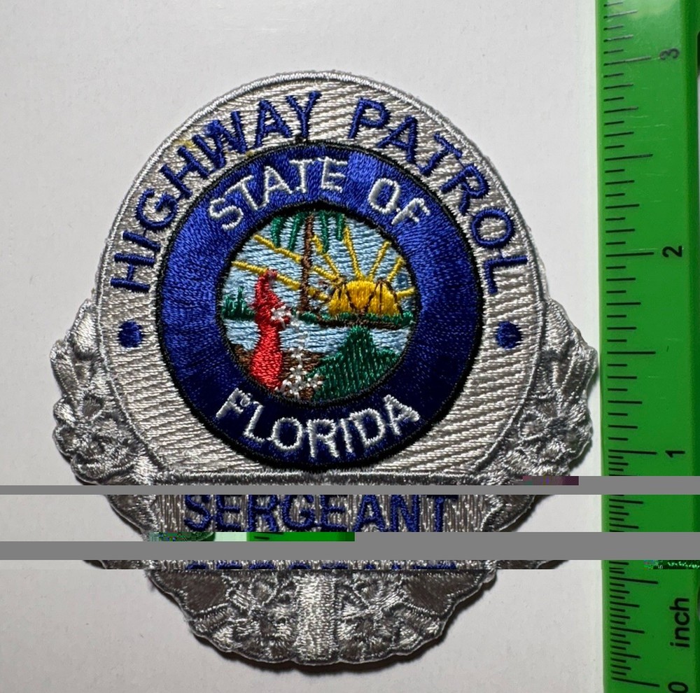 Florida Highway Patrol Sergeant Patch