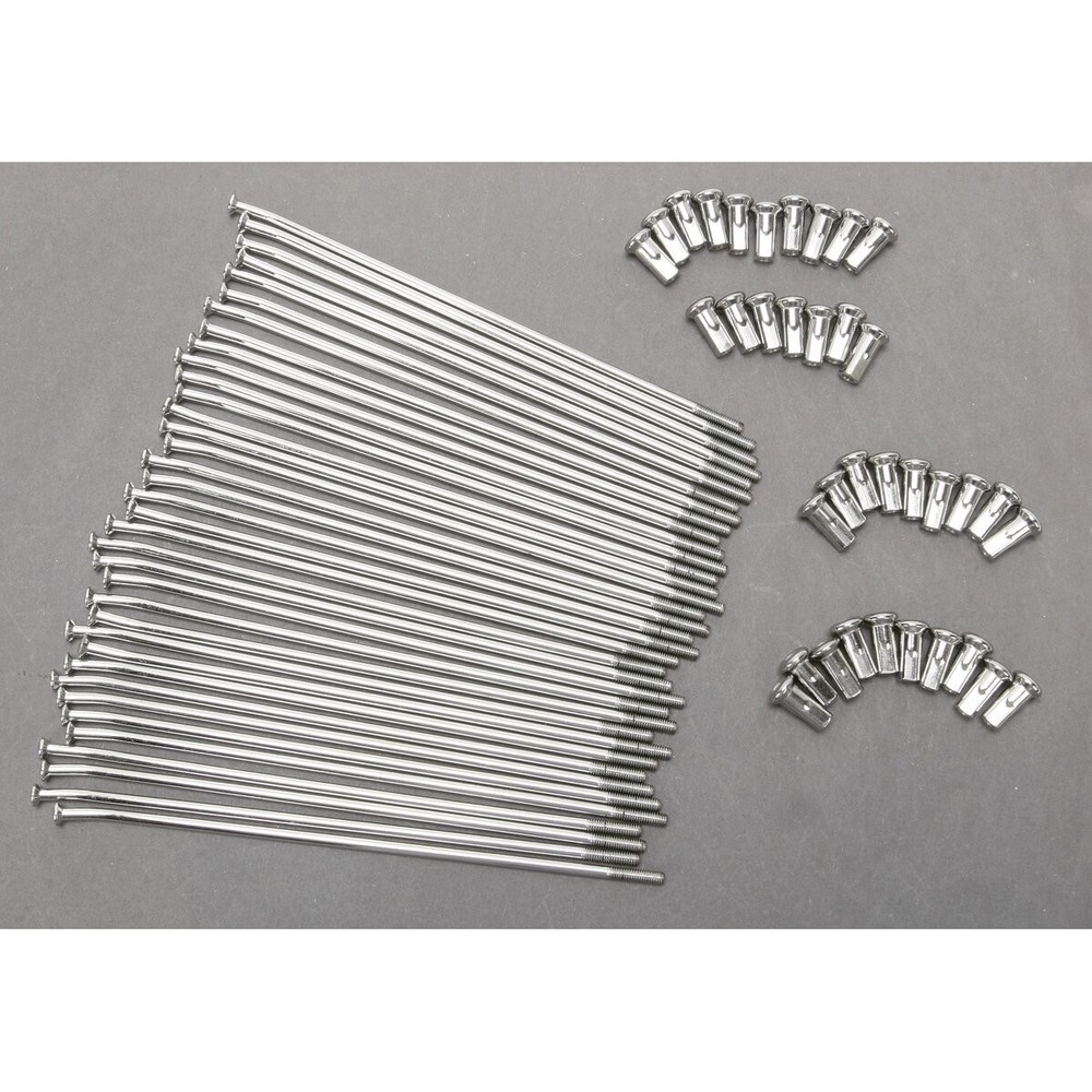 Moose Chrome Plated Spoke Set - 0211-0065