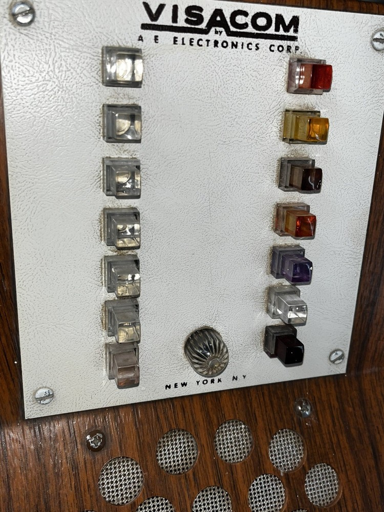 Rare! Vintage AE Electronics Corp. (VisaCom) Intercom Phone System..