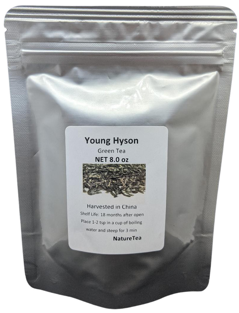 Young Hyson Green Tea - Loose Leaf from 100% Nature,
