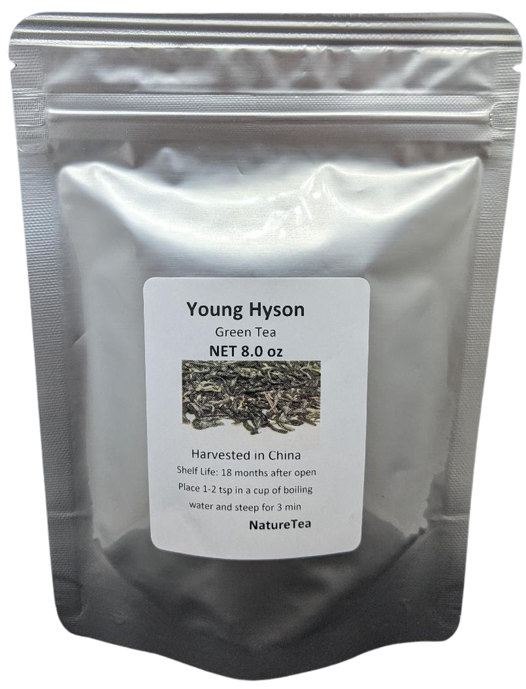 Young Hyson Green Tea - Loose Leaf from 100% Nature,