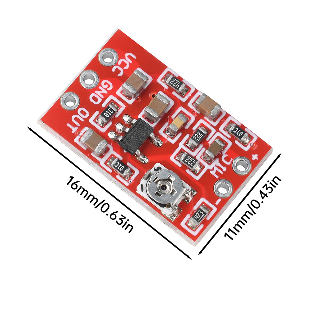 1-10PCS DC 3-5V Electret Microphone Preamplifier Module 721 Adjustable 5-30db
