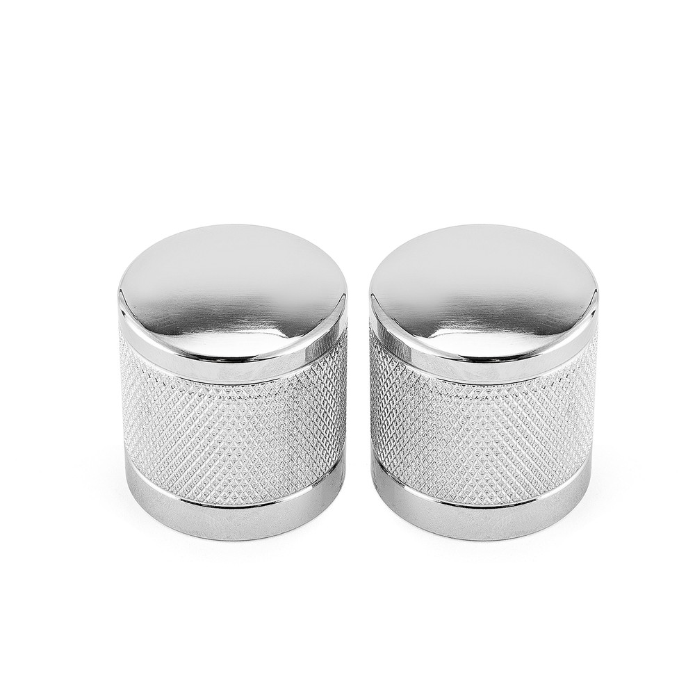 Detachable Knurled Docking Hardware Covers For Harley Sissy Bar Rack Saddlebags