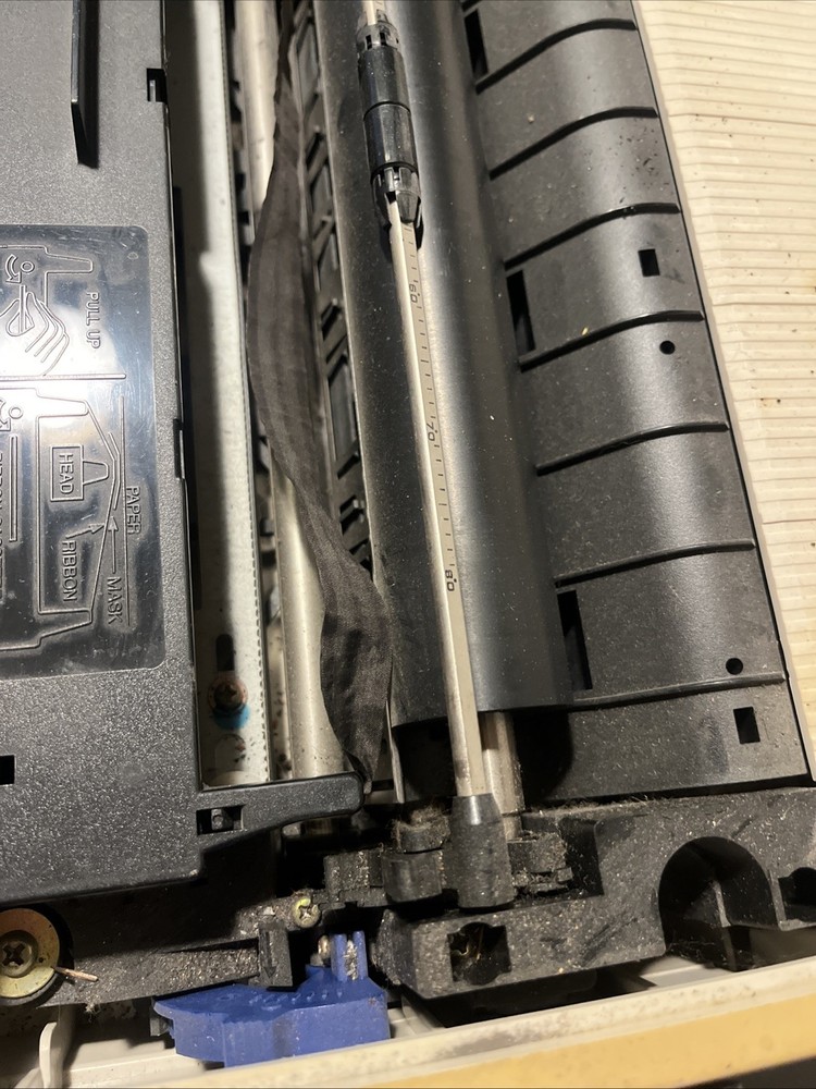 Vintage Tandy DMP 130A Matrix Computer Printer Model 26-1280A Powers On Alert