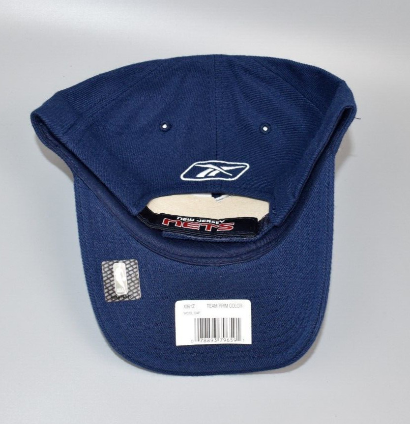 New Jersey Nets Vintage Reebok Strapback Cap Hat