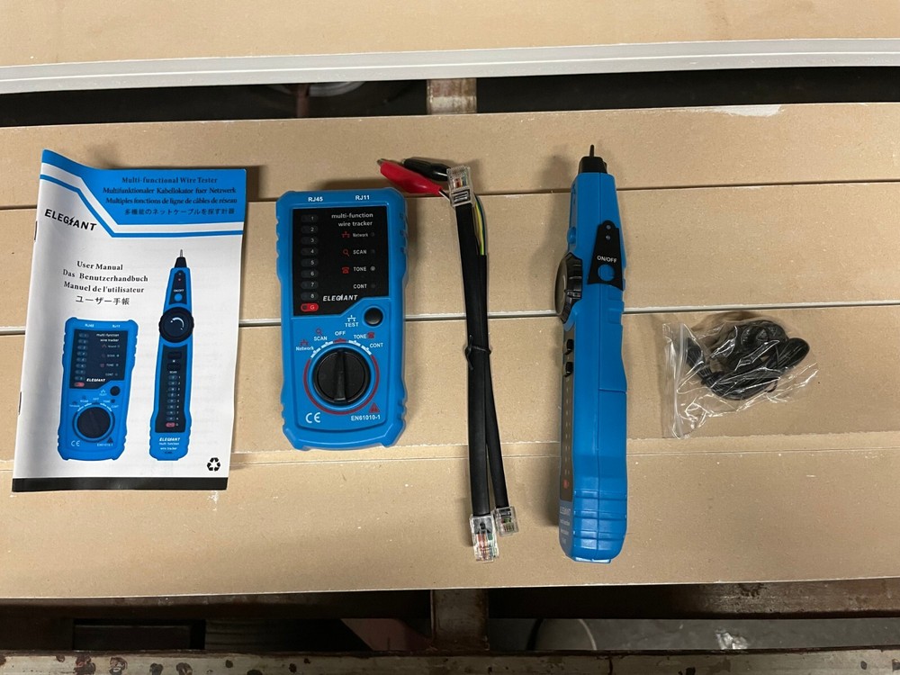 Elegant Multi Function Wire Tracker RJ11 RJ45 OPEN BOXED