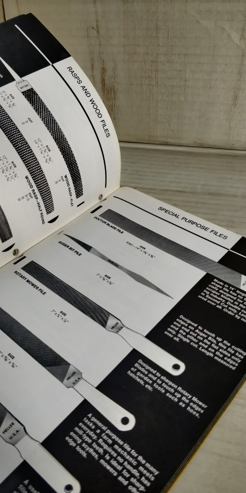 MINT!! 1970 HELLER FILES Catalog Tools USA C1