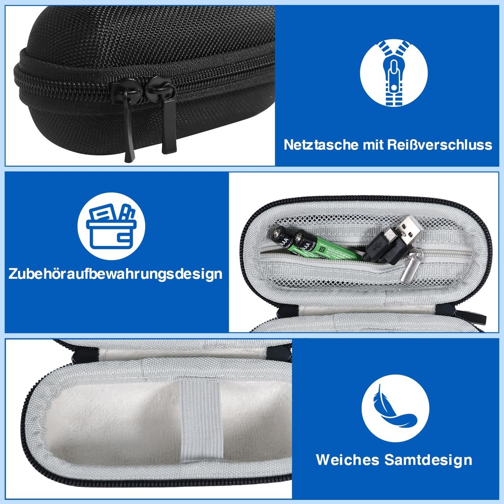 2 in 1 Type C USB Presentation Clicker with Carry Bag, Wireless Presenter Rem...