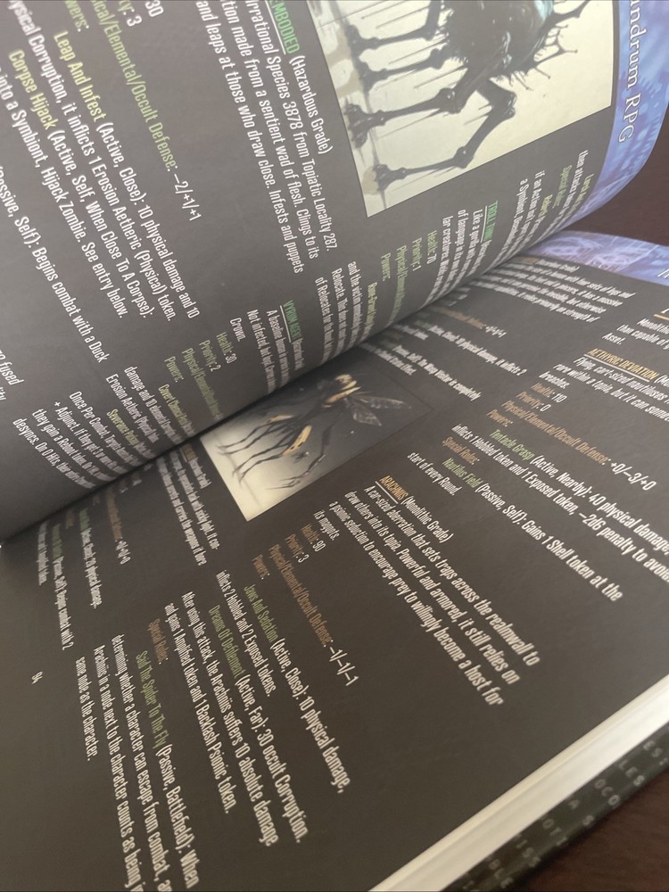 Incursion A Conundrum RPG Game Book HTF 2024 Kickstarter