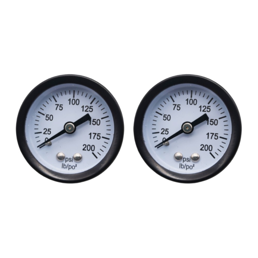 2 pcs Air Compressor Pressure Gauges fit Dewalt DXCM251