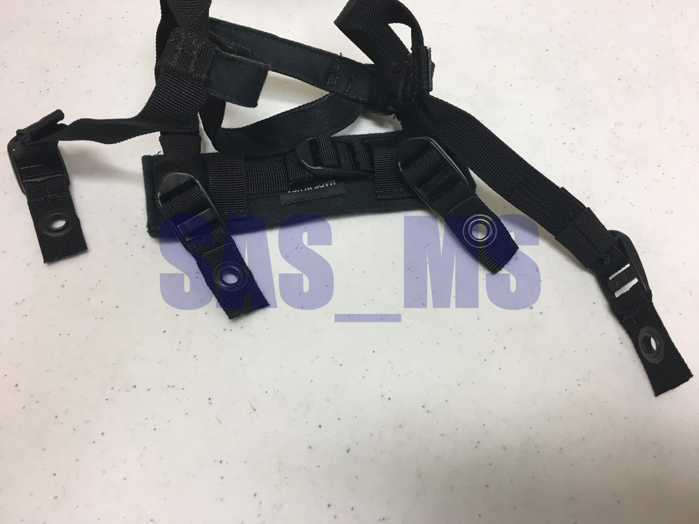 TEAM WENDY 4 POINT CHINSTRAP RETROFIT KIT ASSEMBLY WITH HARDWARE NEW