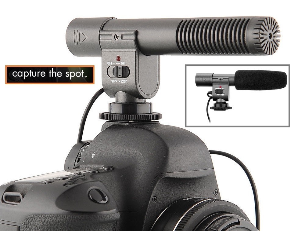 Pro Mini Professional Condenser Microphone For Canon EOS M50