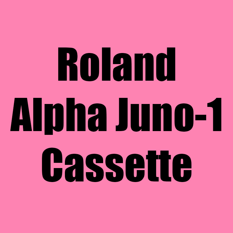 Roland Alpha Juno 1 / MKS-50 Data Recovery Cassette