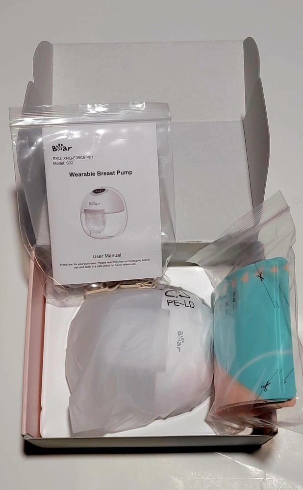 Bear S32 Wearable Hands Free LCD Screen Rechargeable Breast Pump