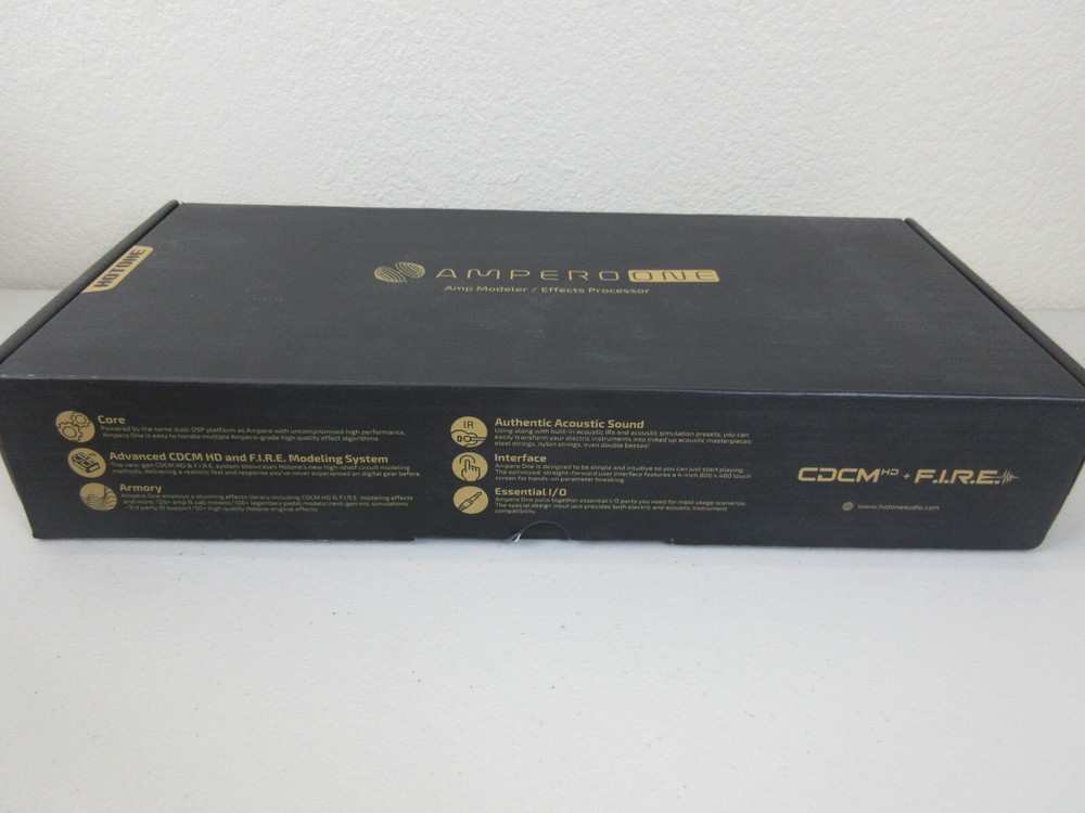 Hotone Ampero One Guitar Multi-Effects Amp Modeler / Effects Processor (NEW)