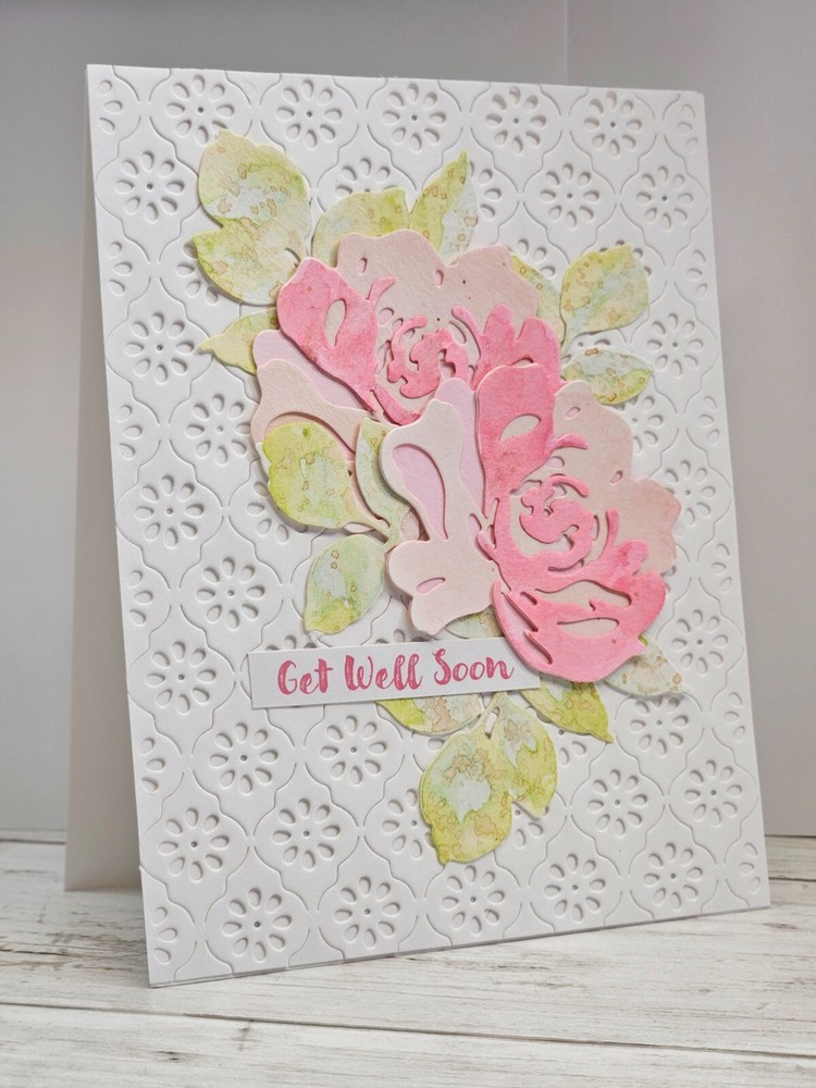 Handmade Greeting Card Keepsake Quality ocbrandy  Get Well Soon d