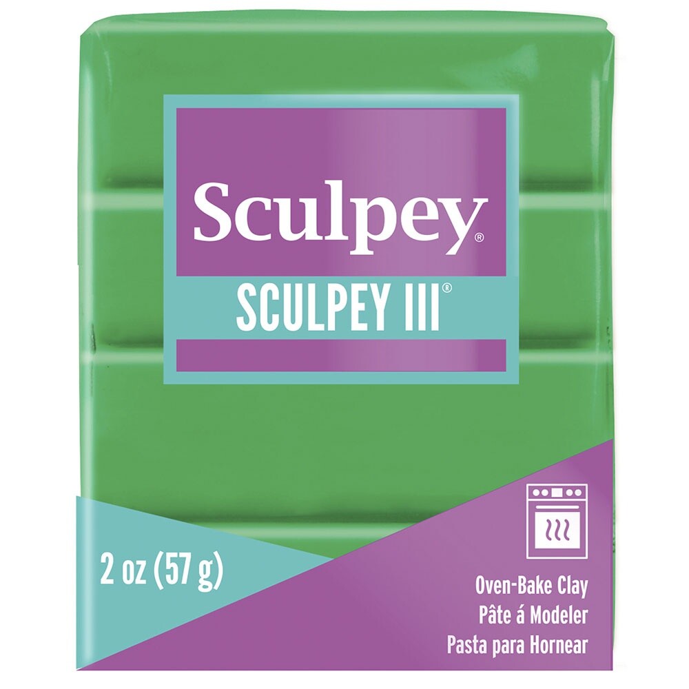 Sculpey III Polymer Clay 2oz Emerald