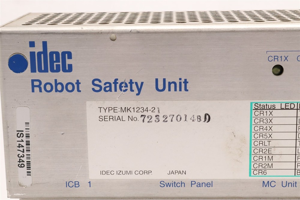 IDEC ROBOT SAFTEY UNIT MK1234-21