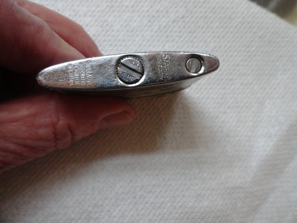 Vintage Sapphire Cigarette Lighter Boeing 707 Seattle Washington