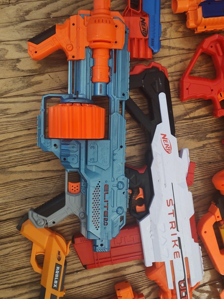 Huge Nerf Mod Lot 15 Blasters