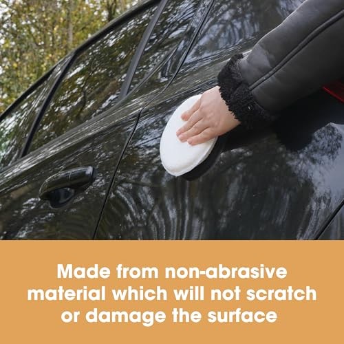 Leather Applicator Sponges | 2 Microfiber Cloth Applicator Pads for One Size