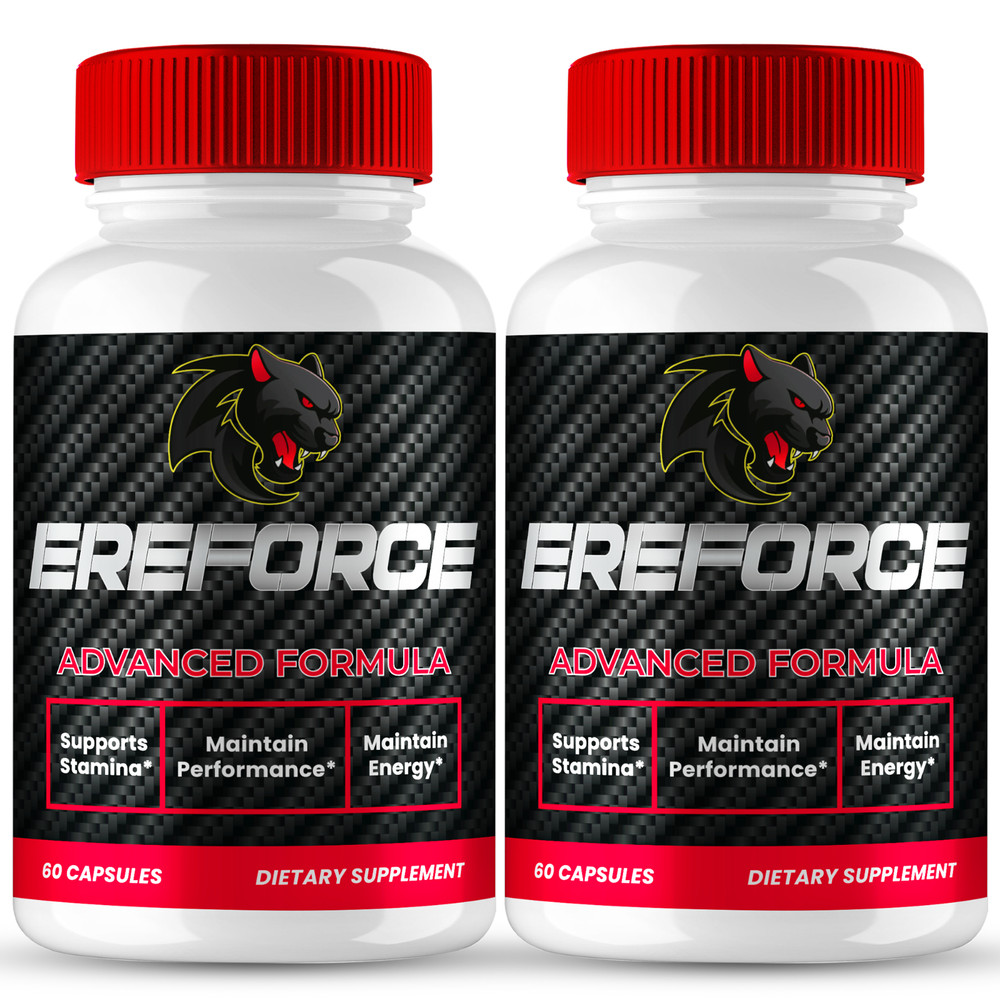 (2 Pack) Ereforce Pills for Men, Advanced Ere Force for Male Health Support