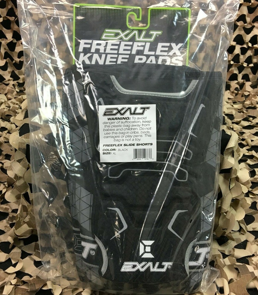 NEW MEDIUM Exalt FreeFlex Knee Pads - Black