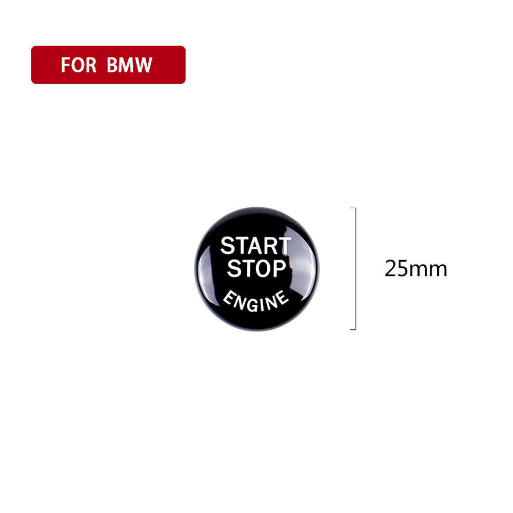 Engine Start Stop Button Replace Cover With Ring For BMW E90 E92 E93 2009-2012