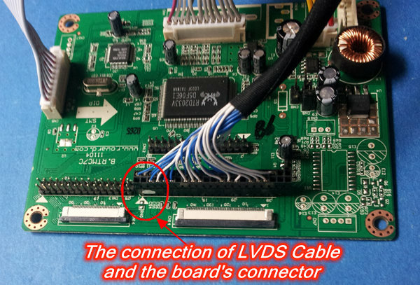 VGA Controller Board for 8.4inch 640x480 CCFL Backlight LCD Screen AA084VC03