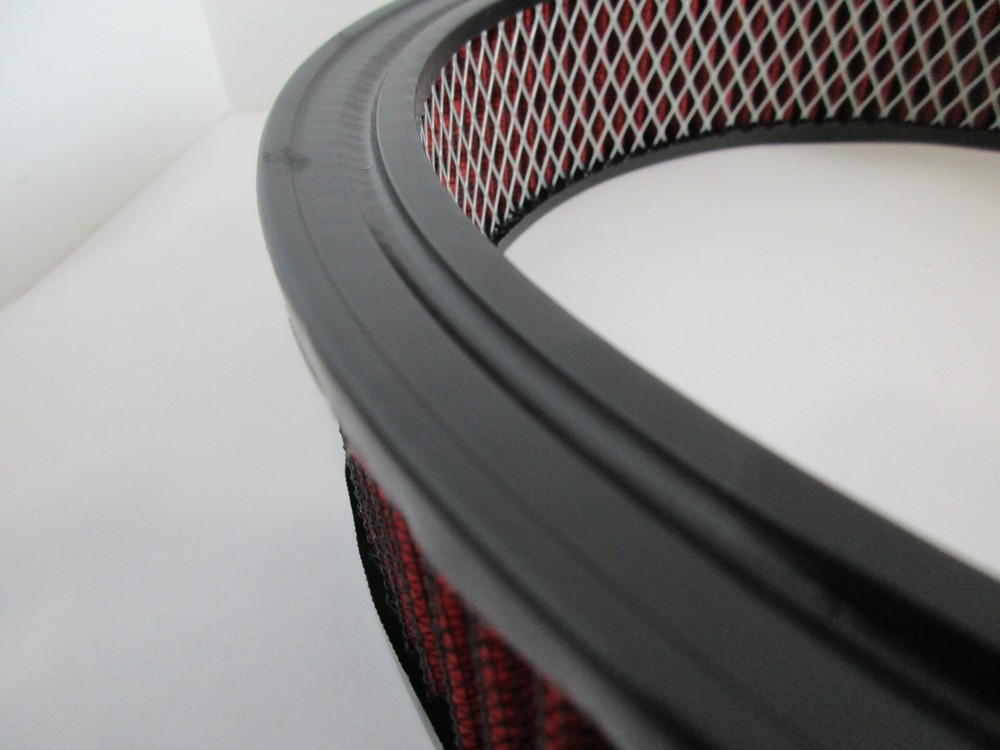 10" "RED" WASHABLE AIR CLEANER ELEMENT REUSABLE #7136RD