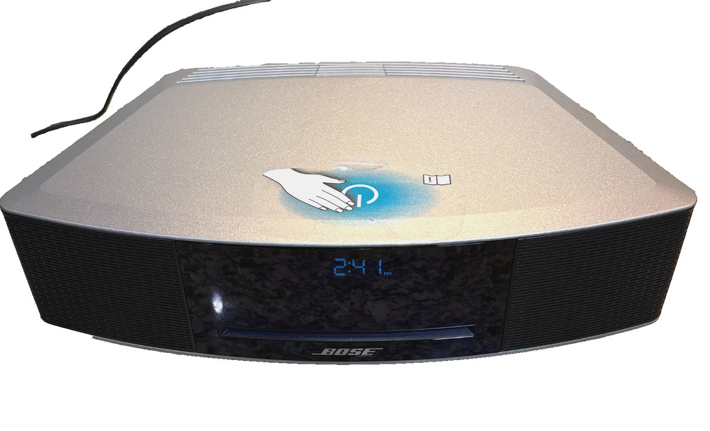 BOSE Wave Music System IV Silver OPEN BOX NEW AM/FM CD Player & Remote