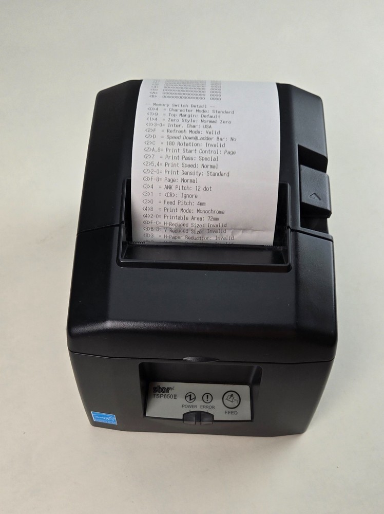 Star Micronics TSP650II Thermal Receipt Printer - FREE SHIPPING!