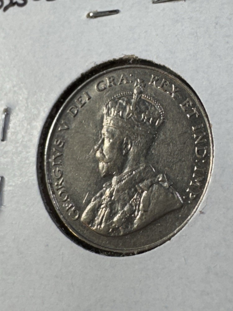1931 Canada 5 Cents Cleaned