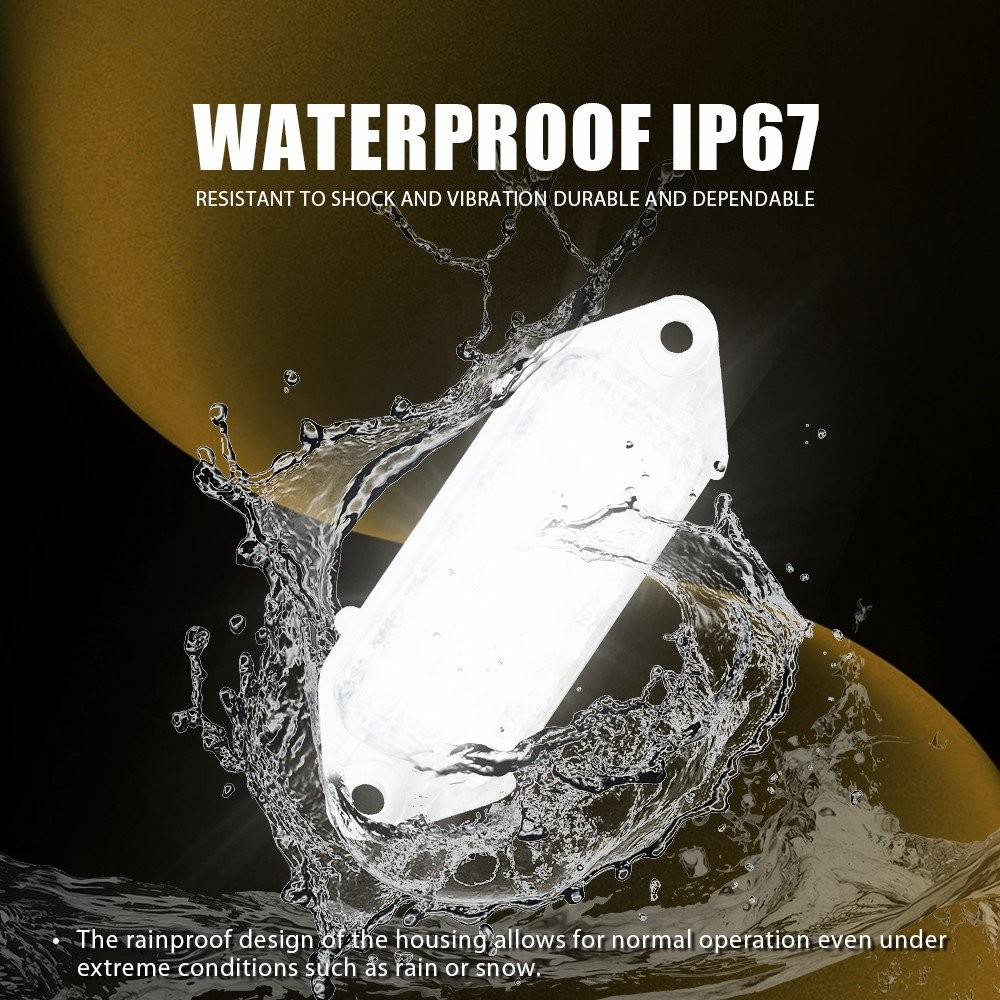 2x Clear LED License Plate Light Tag Lamps For 2007-2016 Lancer Evolution X EAAE