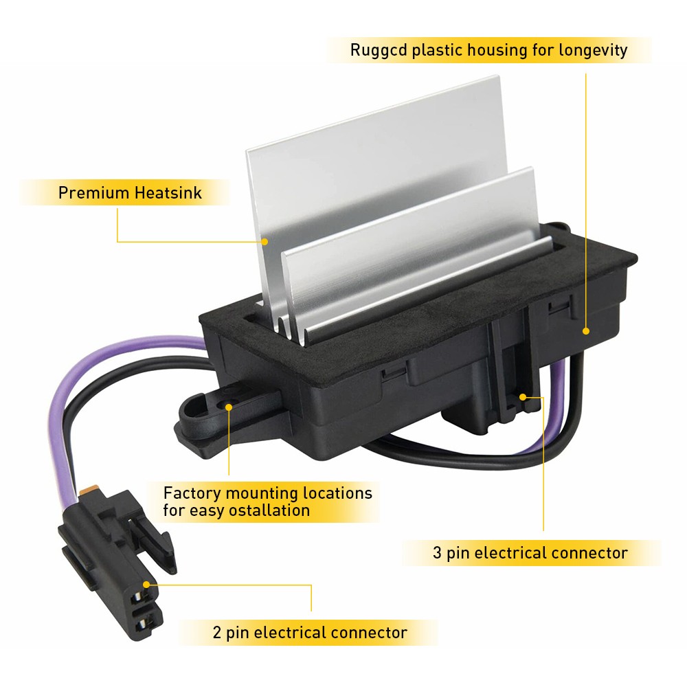 For 2003-2006 Cadillac GMC Chevy Blower Motor Heater Resistor Control Module