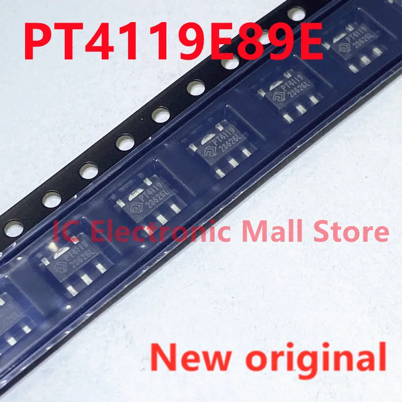 50PCS  original PT4119 PT4119E89E PT4119 SOT89 LCD management commonly