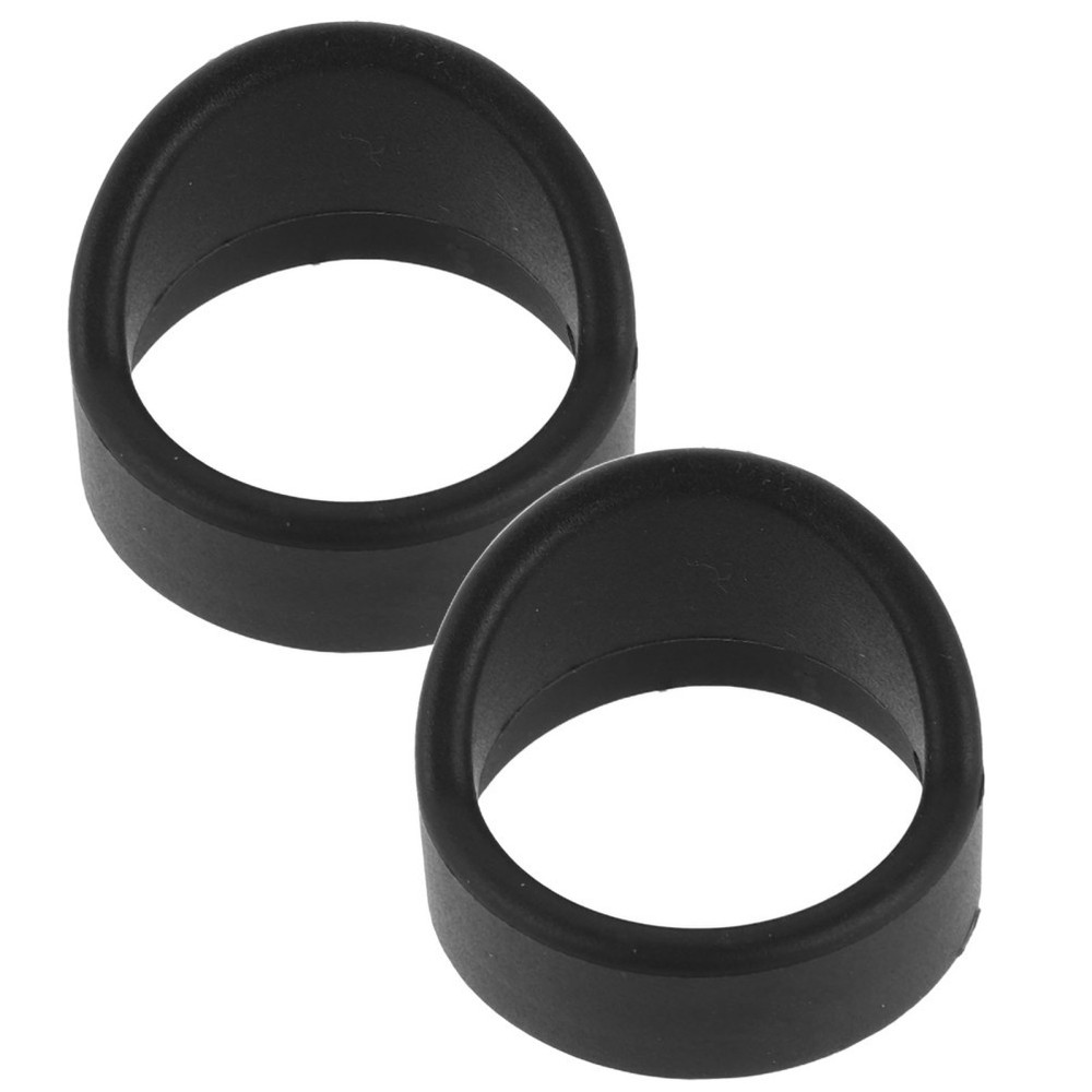 2PCS Rubber Binocular Eye Cups Replacement: Microscope Eyepiece Cap - Soft Eye