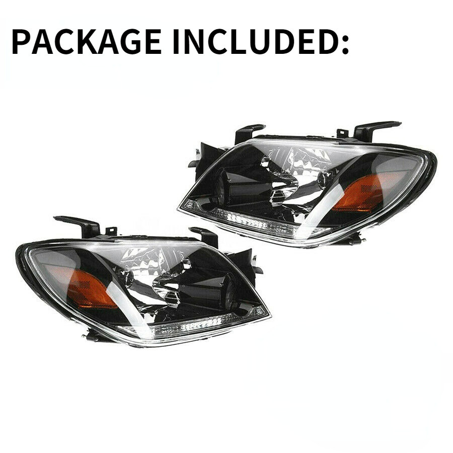For Mitsubish Outlander 2003-2006 Front Left & Right Head Halogen Lamp Headlight