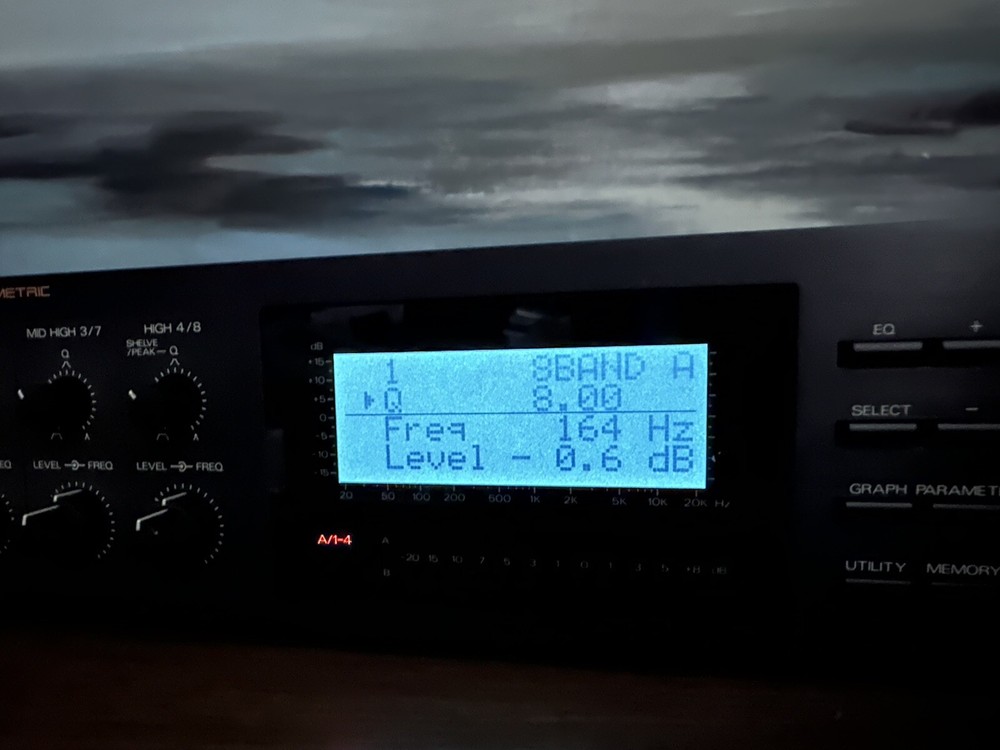 DEFECTIVE Roland E660 Digital Parametric Equalizer Eq Vintage Rack G3D