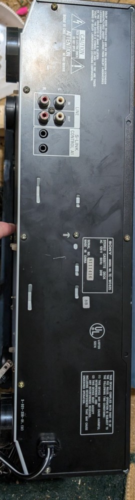 SONY TC-WE625 Dual Recording Deck