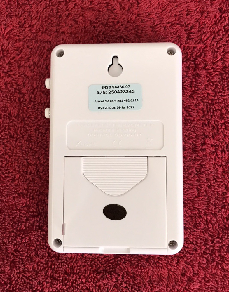 Traceable Excursion-Trac Data Logging Thermometer 6430 with Bottle Probe NEW