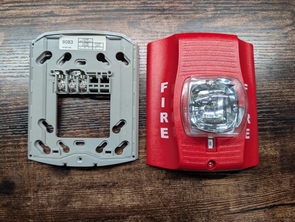 System Sensor SR Fire Alarm Strobe - Used But Functional