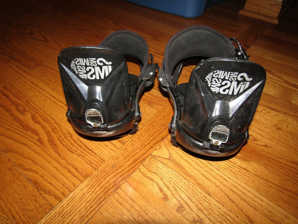SIMS SNOWBORAD BINDINGS - BLACK - SMALL