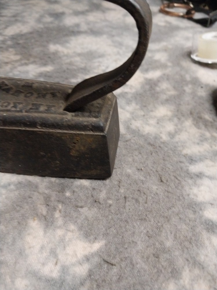 Antique Mahony Iron