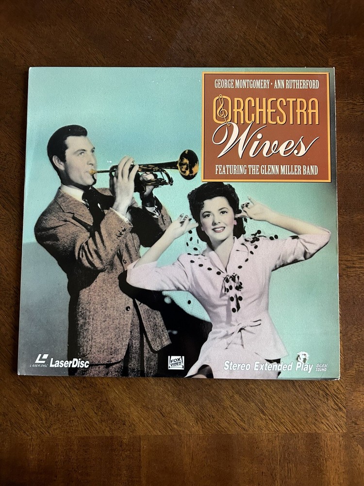 ORCHESTRA WIVES Laserdisc LD EXCELLENT CONDITION  ANN RUTHERFORD