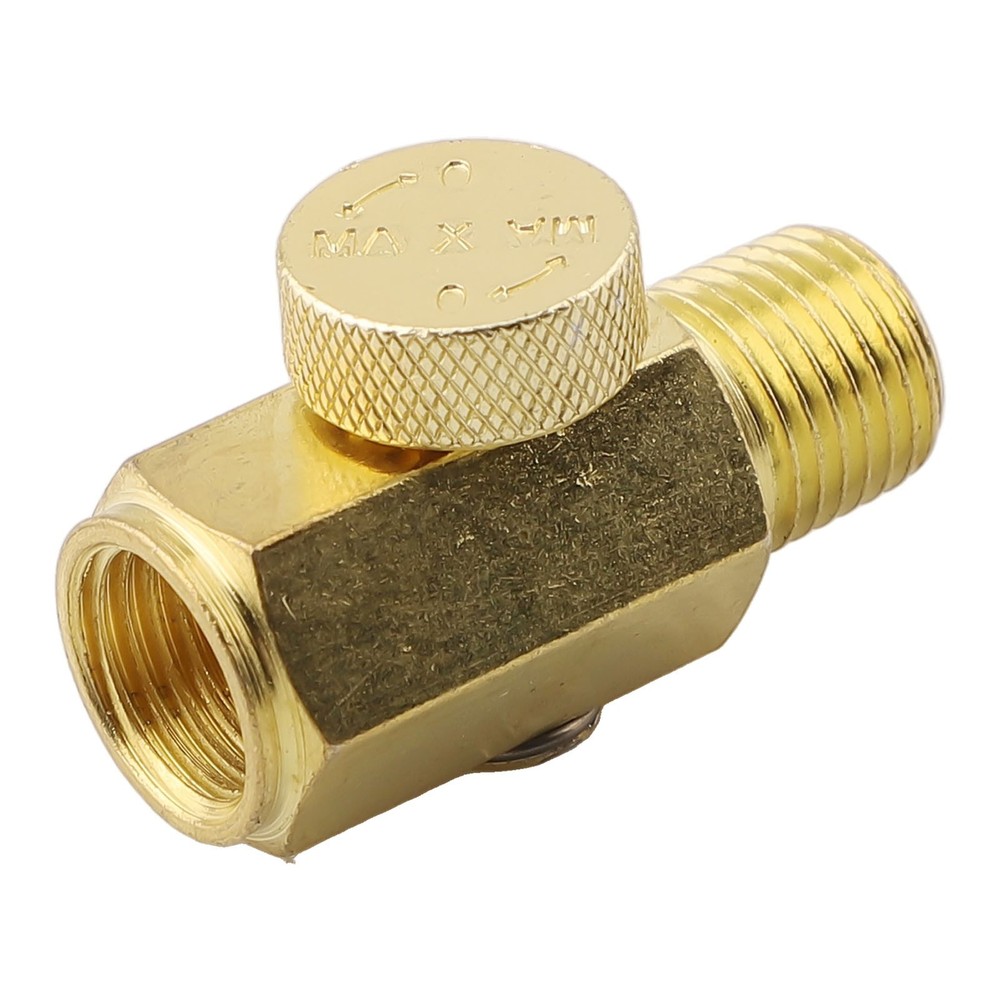1pc Solid Brass NPT Inline Regulator Valve for Precise Air Pressure Control