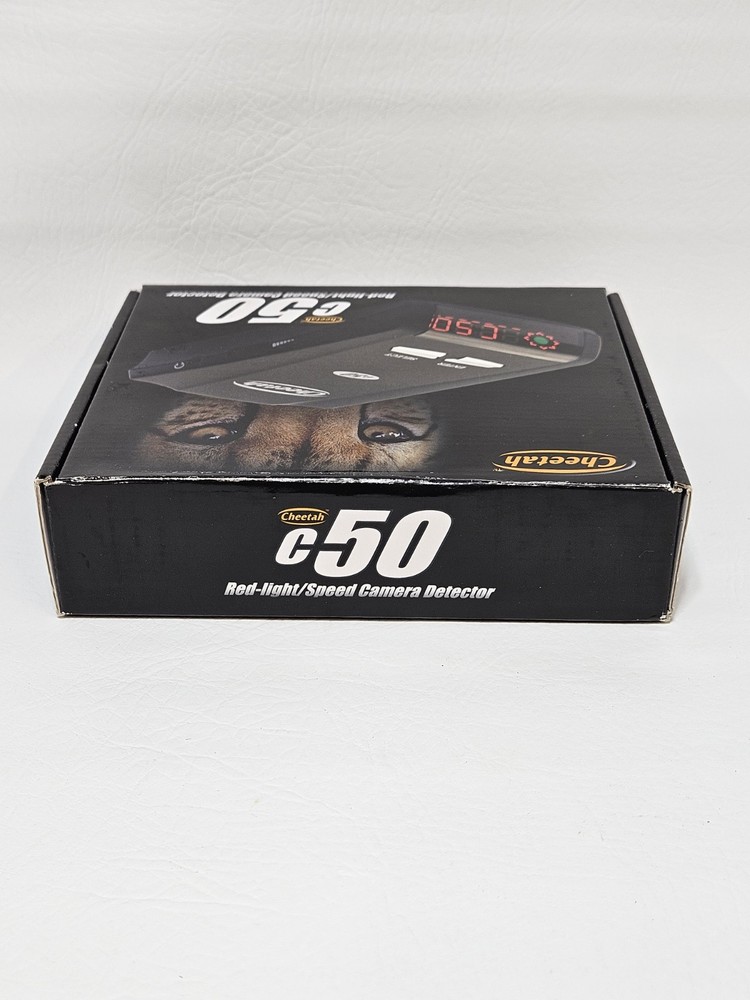 Cheetah C50 Red-Light & Speed Camera Detector (GPS Driver Safety System)