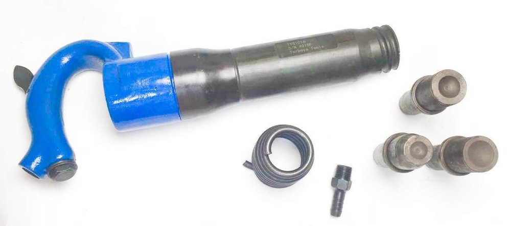New Pneumatic Hot Riveting Tools for Two Materials Joined At Specific Points