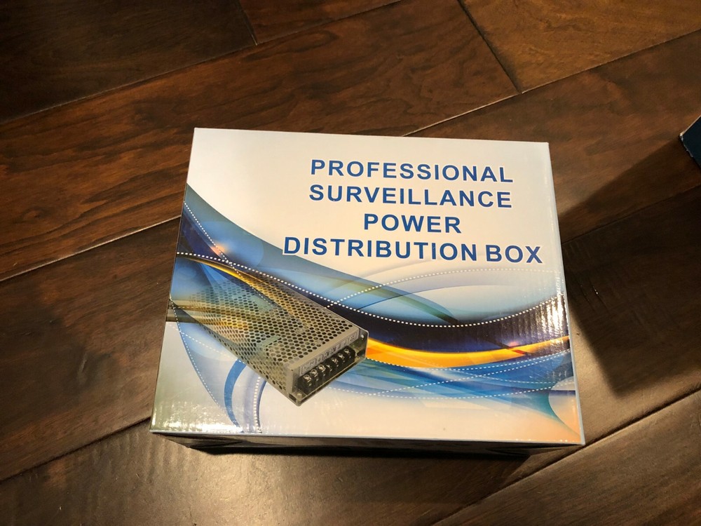 CCTV SECURITY CAMERA POWER Supply Distribution Box 12V DC 10A 9PATH FUSE: PTC